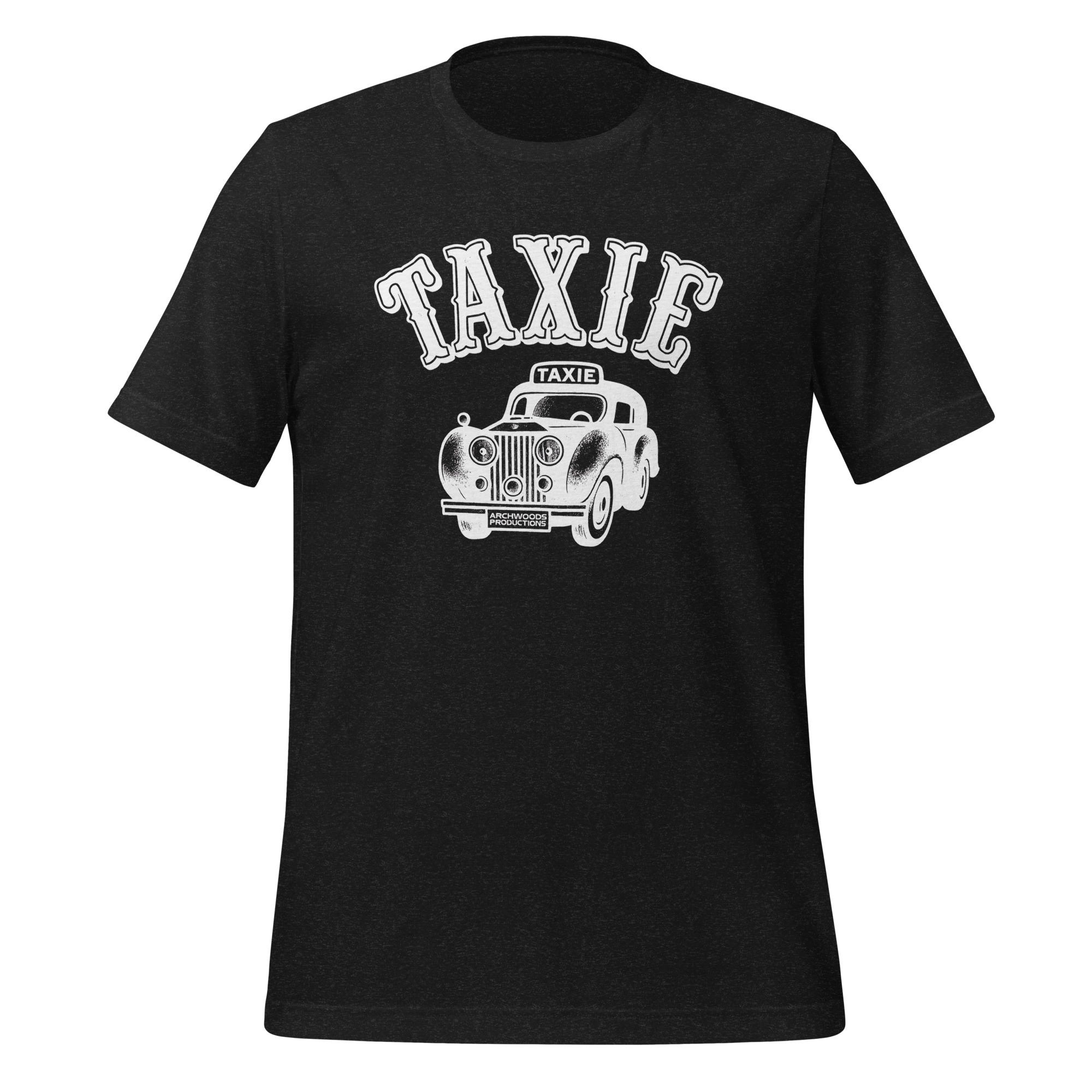 Unisex T-Shirt Black | White Vintage Logo